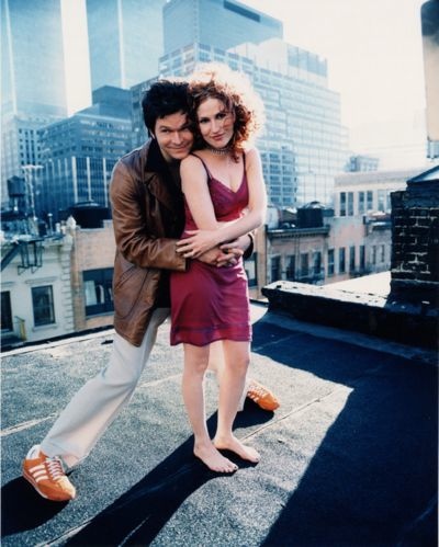 Fleming and John on a NY rooftop